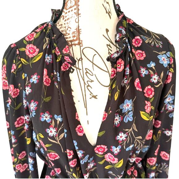 EUC Kate Spade New York Size Meadow Smocked Waist Dress - Small - Picture 9 of 12